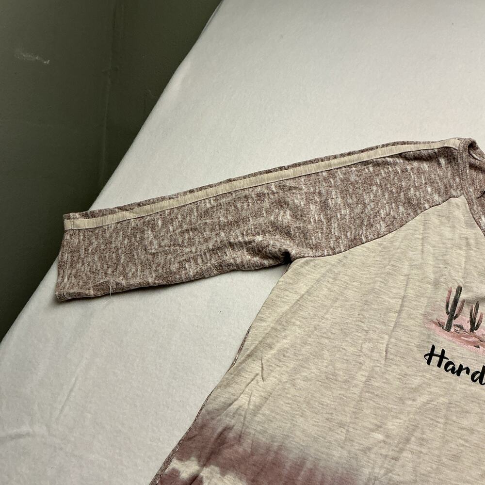 Cato Women’s Long Sleeve Shirts, " Hard To Handle" Sz XL NWT 3714 - Picture 6 of 14